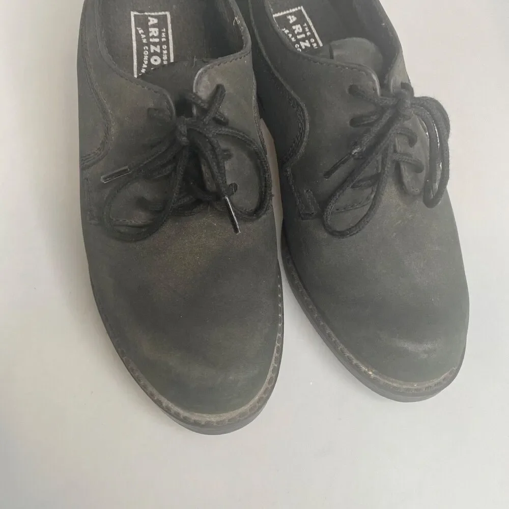 Arizona Jean Co. Women's 6.5M Black Leather Oxford Dress Shoes